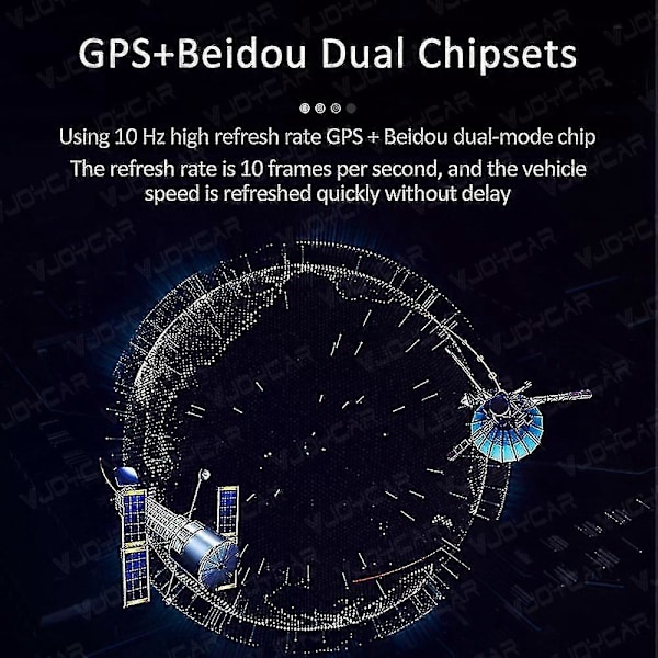 Den senaste GPS HUD Digital Hastighetsmätare Plug and Play Alla Bilar Stor Font Kmh Mph Biltillbehör Boris