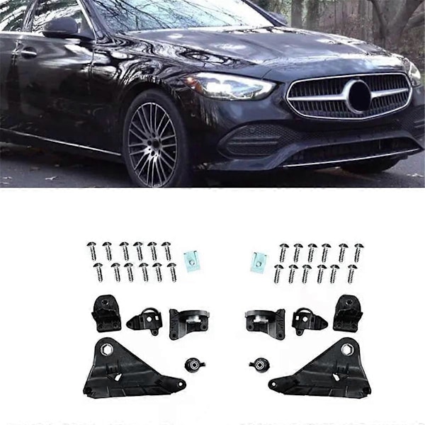 1 par Strålkastar Reparationsfäste Kit A2068209700 A2068209800 för - C Klass W206 2022-2024 Strålkastare Fi