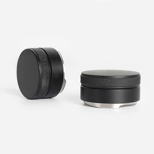 Kaffepulverfördelare Rostfritt Stål Pulverpress Italiensk Kaffemaskin Pulverhammare 58mm