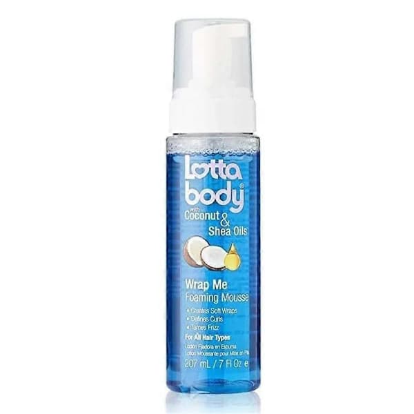 Lottabody Coconut Foaming Mousse - Krølledefinerende og Kruskontrol