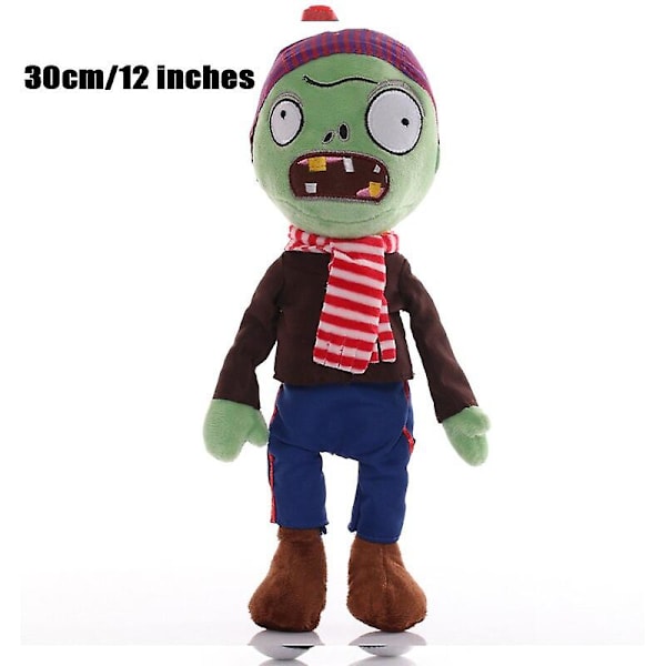 1kpl Plants Vs Zombies -lelut 30cm täytetty pehmonukke Con 4