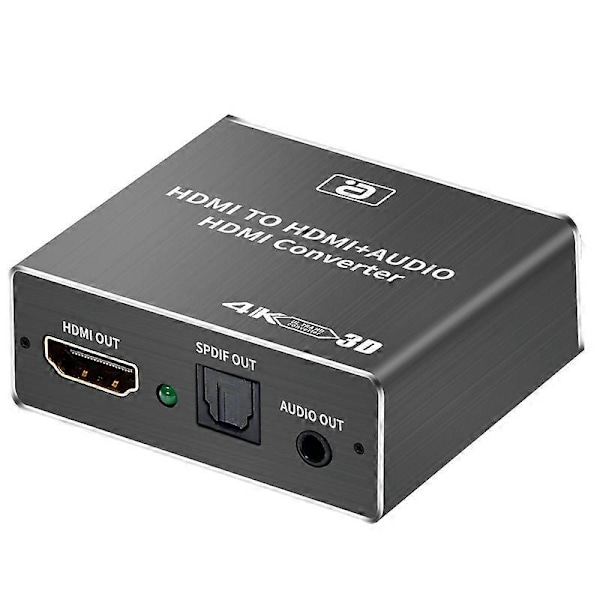 HDMI Lyduttrekker HDCP CEC + Optisk TOSLINK SPDIF + 3.5mm RCA