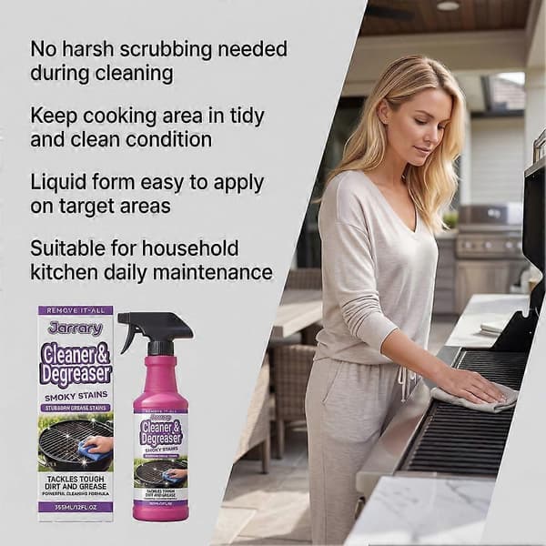 BBQ Grillrens 355ml - Affedtningsspray til Ovn & Bageplader