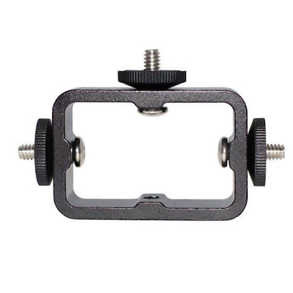 Hållare Flash Fäste Adapter Fäste för Live Sändning Selfie Kamera Telefoner 1/4 Hål Metall Tre-P
