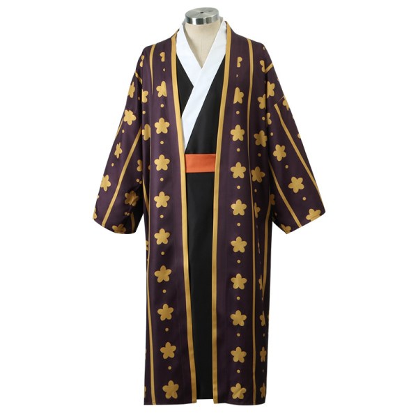 One Piece The Movie Trafalgar Law Yukata Kimono Suit Cos Suit Halloween Suit full set L