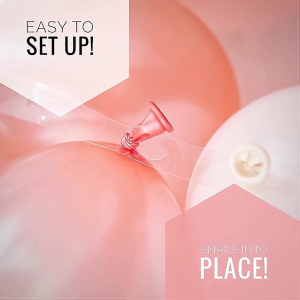 DIY Ballonggirlang Kit Ballongbåge Kit - Födelsedagsdekor