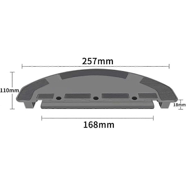 Mop-klutramme for Deebot OZMO 950 T5 T8 N8 robotstøvsuger - Moppestativplate, klutfeste