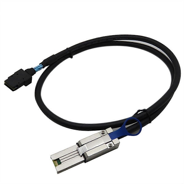 Bedste Kvalitet To Farver Mini SAS 26P SFF-8088 til SFF-8087 36P Direkte Tilslutning Kobberkabel Understøtter 12G