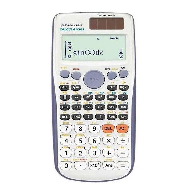 Funktioner Ingeniørvidenskabelig Lommeregner ABS 2-Linjers Solcellefunktion Lommeregner Standard Matematisk Lommeregner