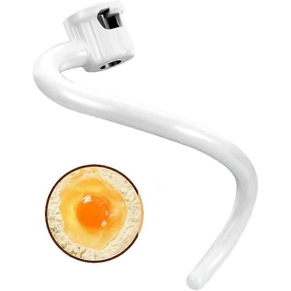 Spiralbelagd metall degkrok Spiralbelagd metall degkrok - Passar Kitchen Stand Mixer Bowl-Lift