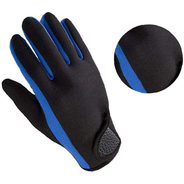 Neopren Dykhandskar Neopren Five Finger Handskar Anti Slip Flexible