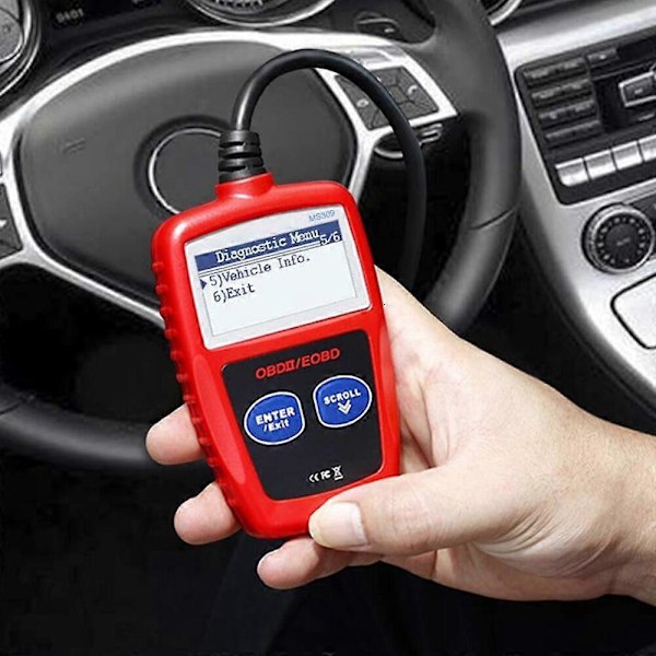 Code Scanner MS309 CAN BUS OBD2 Bil Kode Læser EOBD OBD II Diagnostisk Værktøj 309