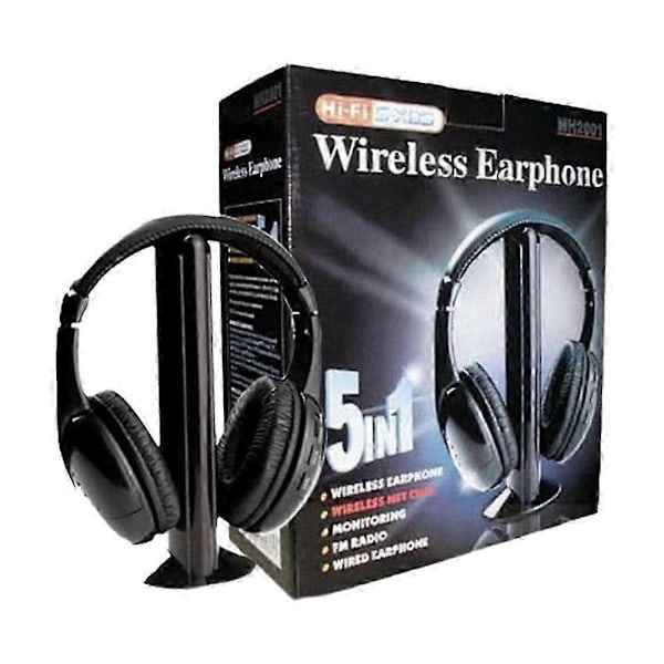 5-in-1 Bluetooth Langaton TV-kuulokkeet