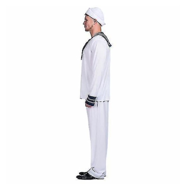 Miesten merimiesten miehistö Merimies kapteeni keskiaikainen juhlapuku Mies  aikuisten miesten vaatteet asu Halloween-asut juhlapuvut 165-175cm 485b |  165-175cm | Fyndiq