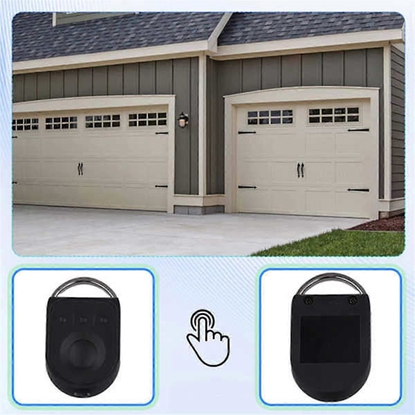 Garagefjärrkontroll 2 / NS 4 Modeller 1841064/1841026, 433.42MHz Rullande Kod, Garageportsöppnare Handsändare 2st
