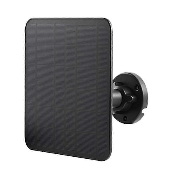 5V 5W Solpanel med Kabel Kamera Solpanel Oplader 360 Justerbar Montering