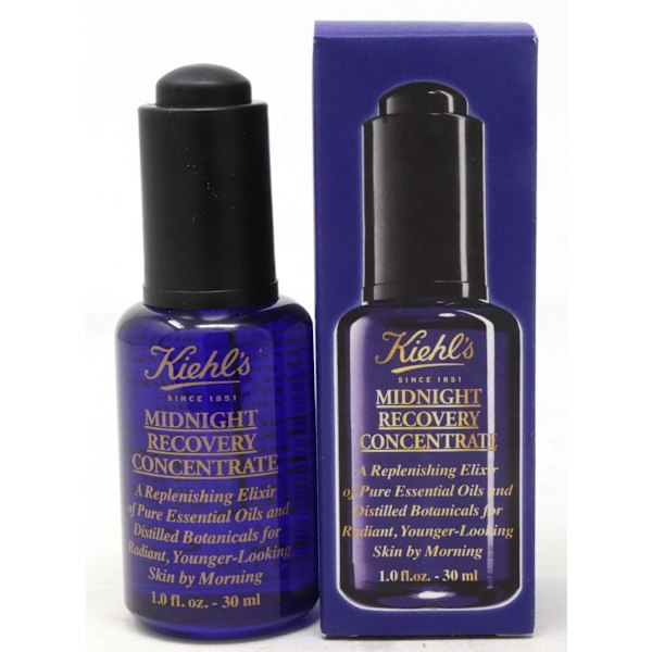 Kiehl's Midnight Recovery Concentrate 1.0oz/30ml Ny Med Æske