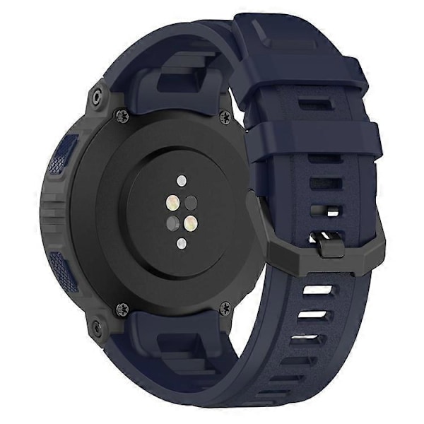 Kompatibelt för Huami Amazfit Active Edge A2212 Ersättningsarmband Mjukt Silikon Klockarmband DarkBlue