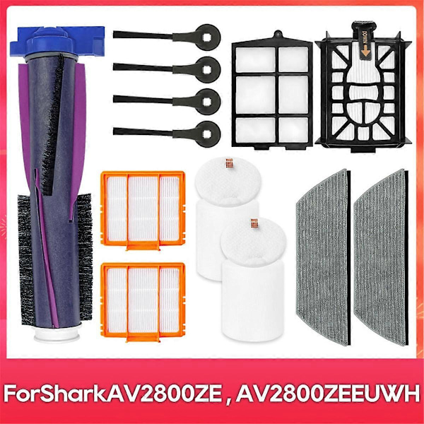 Varaosat ja tarvikkeet Shark PowerDetect AV2800ZE, AV2800ZEEUWH, RV2800ZEEU, RV2820YE ja RV2820ZE -malleihin