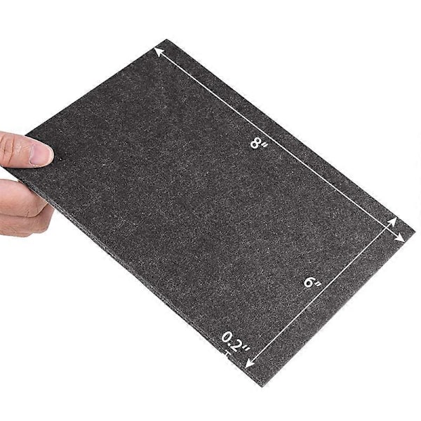 9 Stykker 20 cm x 15 cm x 0,5 cm Møbel Filtputer Selvklebende, Klippbare Filt Stolputer, An