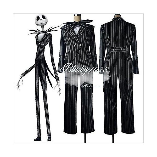 Jouluöinen kauhu Cosplay-asu Halloween-esityslava Jack Zombie Bride Cos Xuanzi Anime Mens XL
