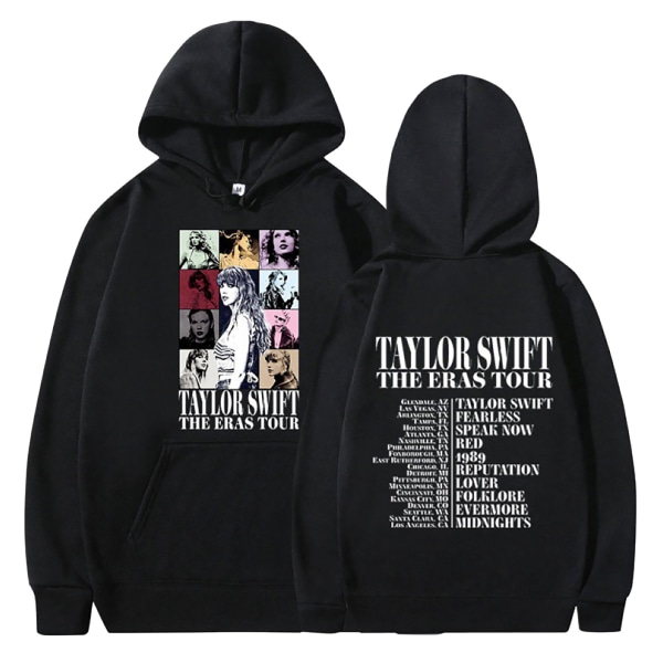 Taylor Swift perifer hættetrøje 3D-printet Taylor Swift unisex sweatshirt XS