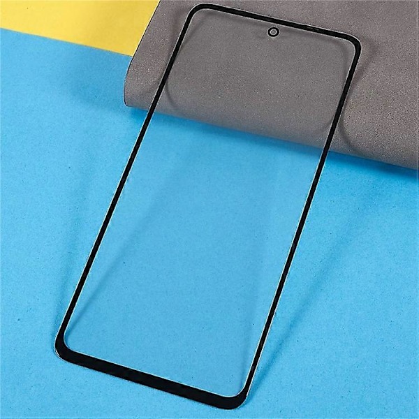 Kompatibel med Honor 10X Lite / Huawei P smart 2021 / Y7a Front Skærm Glas Linse Udskiftningsdele (uden Logo)
