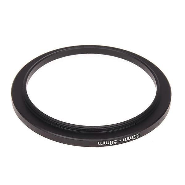Kamera 52mm Objektiv til 58mm Tilbehør Step Up Adapter Ring