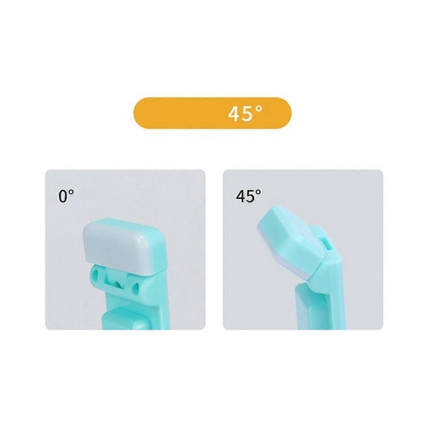 USB Uppladdningsbar Boklampa, Portabel Clip-on LED Läslampa, 3 Färger Dimbar, Perfekt för Böcker