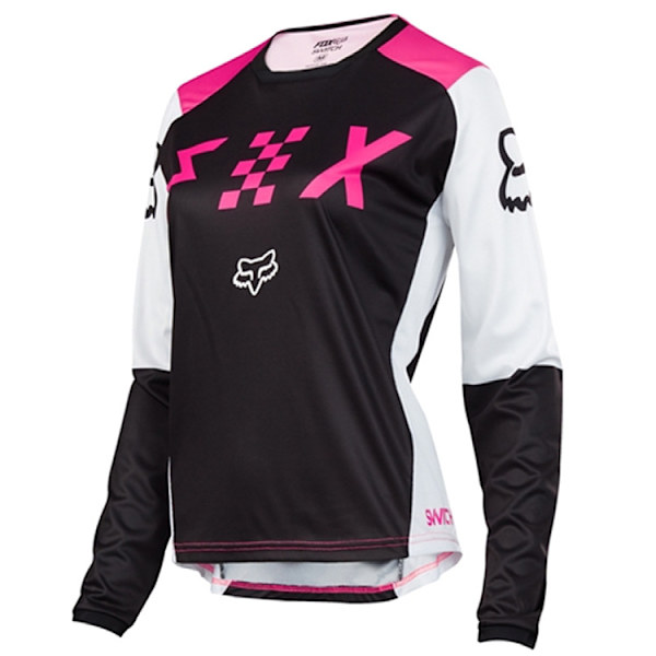Sommar dam FOX långärmad utomhus sport andningsbar långärmad T-shirt style 2 M