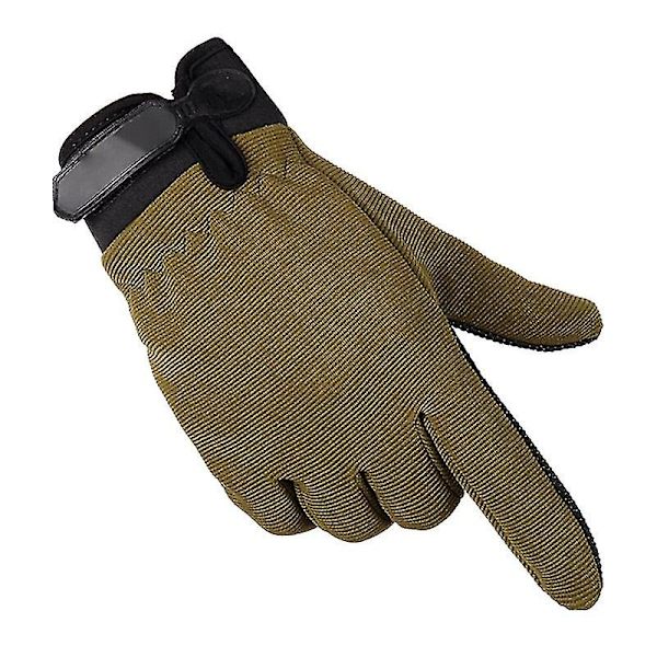 Fuld Finger Vinterhandsker Udendørs Anti-slip Fiske Sports Herrehandsker Cykel M-xl Green M