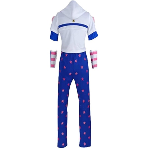 Huanhuan Anime Cosplay Kostume Til Jojo's Bizarre Adventure Johnny Joestar Male XS