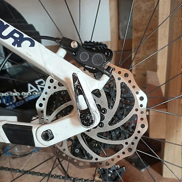 Sexbults skivbroms mountainbike landsvägscykel skivbromsrotor 203mm Cykel Skivbromsrotor med 6 Bultar Passar för Landsvägs- och Mountainbike