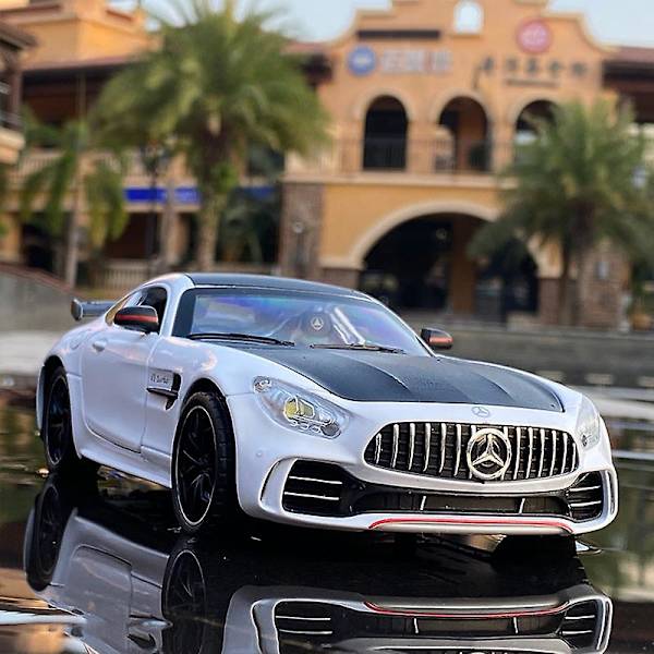 1/24 Benzs-gt Gtr Metalliseos Kilpa-auto Malli Painevaletut Leluajoneuvot M
