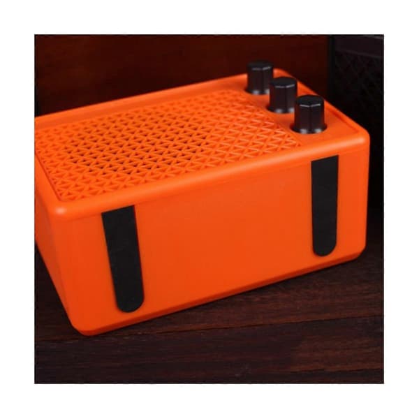 Bärbar Akustisk Gitarrförstärkare Högtalare 5Watt Akustisk Gitarrförstärkare Normal/Bright Dual Chan