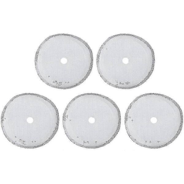 5 stk. Universal 3\" Stempelkande Filterskærm 304 Rustfrit Stål Stempelkande Filter Udskiftning Til 350ml