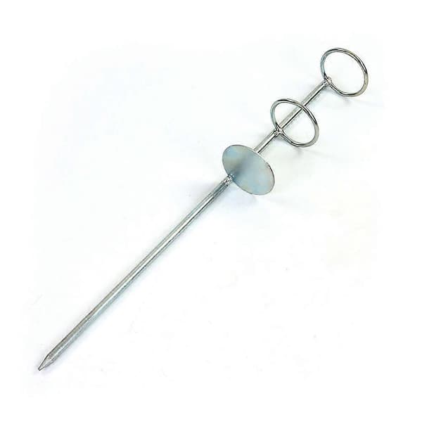 Vapapidike - 30cm - 47cm Metalliteline - Kaksoisrengas Maapiikki 37cm/14.6in