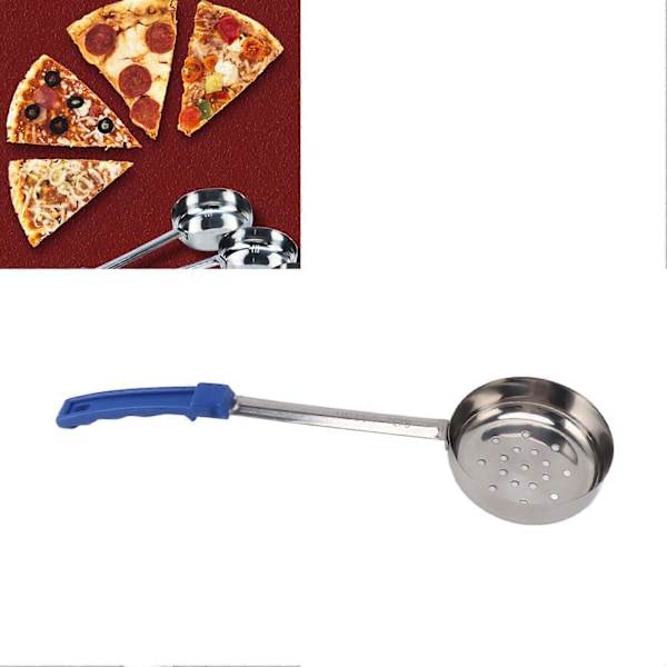 Såssked i rostfritt stål för att breda pizza eller mäta ingredienser