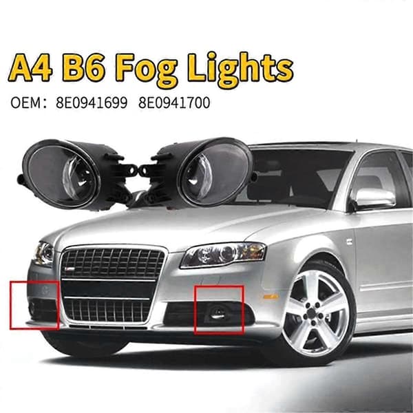 Bil Frontfanger Tåkelys Lampe for A4 B6 01-05 Høyre 8E0941700