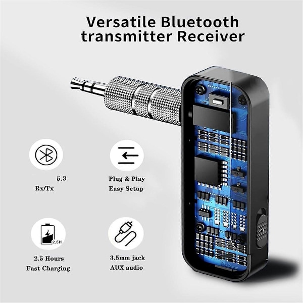 Bluetooth Ljudadapter, Bluetooth Ljudsändare Mottagare Adapter