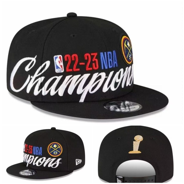 Denver Nuggets Logo Snapback Hat pro Championship NBA Finals