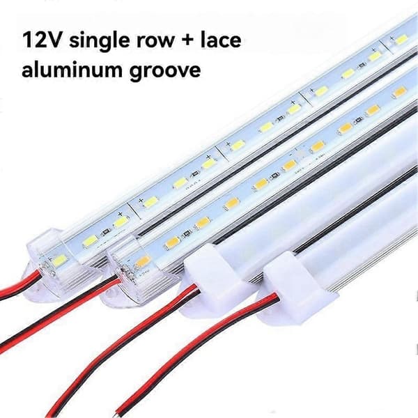 5 stk. 12V LED Strip Lys for Nattmarked, 24V Batteri Bil Lysrør