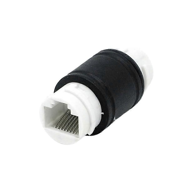 IP68 Vedenpitävä RJ45 Liitin CAT6/CAT5e/CAT5 Naaras-Naaras Liitin 8-nastainen Ethernet LAN-kaapelin Jatkojohto Ulkokäyttöön