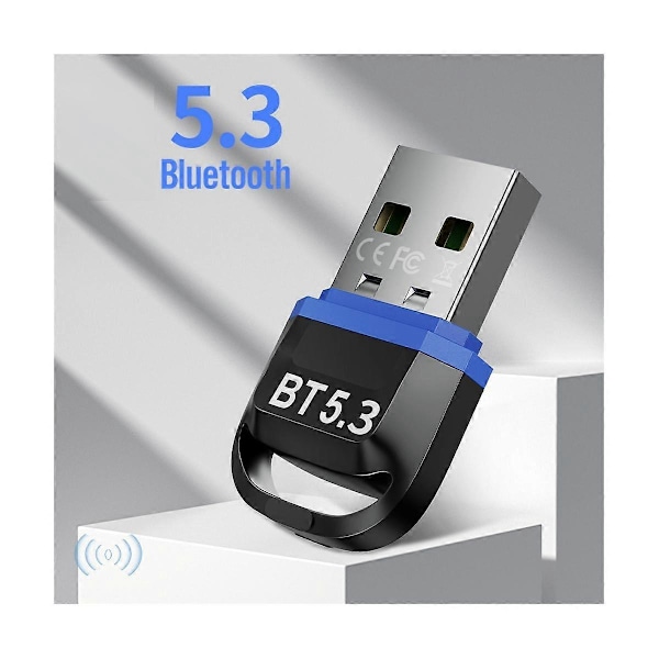 USB Bluetooth-adapter for PC USB Bluetooth-dongle 5.3 Trådløs Bluetooth-kontakt Mottaker USB-nøkkel