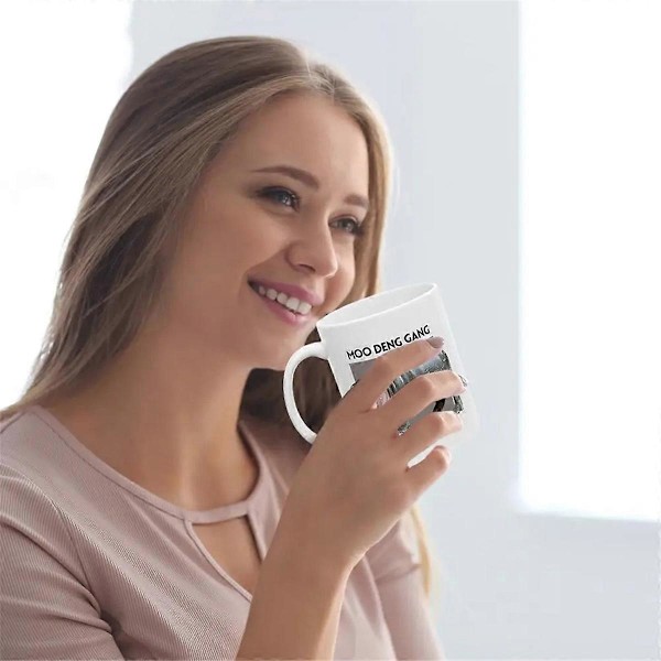 Mugg 33 cl Keramisk Kaffe Mjölk Mugg Söt Kaffemugg Söt Frukostmugg Kopp Skrivbordsdekor för Barn Vuxna