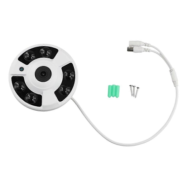 5MP IR 6 Lampor Kamera Vidvinkel HD Övervakning IR Mörkerseende UTC 5-I-1 AHD Koaxial BNC Kamera