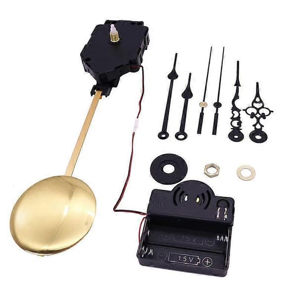 DIY Timer Minutter Sekunder Metal Pendul Sving Bevægelse Sæt 16 Musikboks