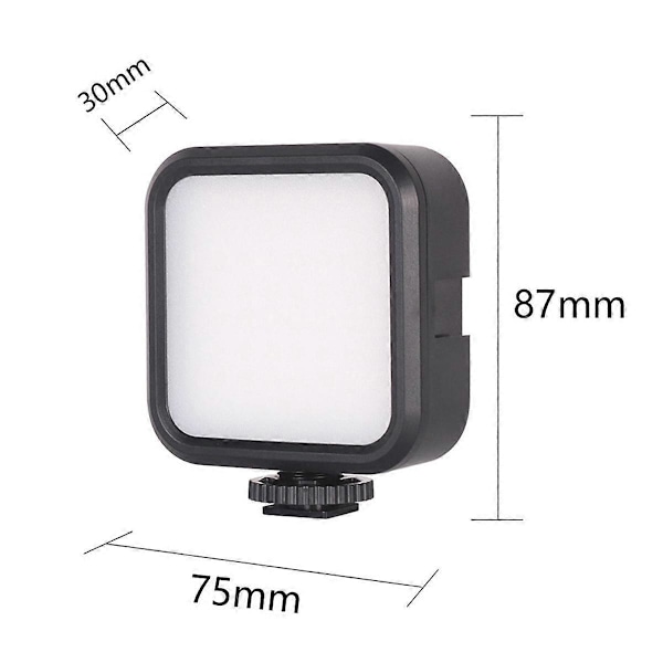 Bærbar Mini Fotografi Lys LED Sports SLR Kamera Udfyldningslys