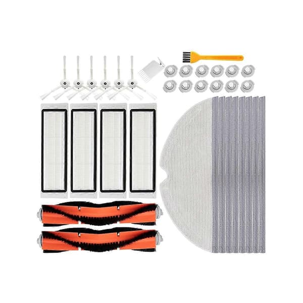 Sidebørste + HEPA Filter + Rullebørste til Robot 1/2 Generation til S50 S55 Støvsuger Dele