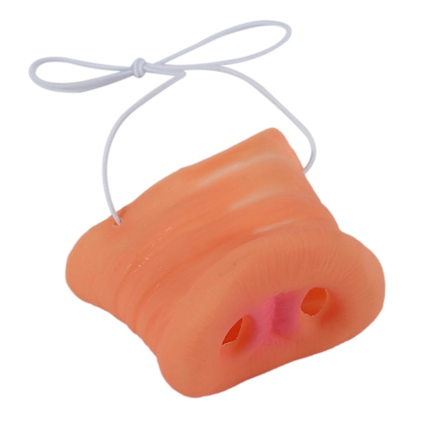 2 st Simuleringsgrisnäsor med elastiskt band Djurdräkt Mask Halloweenfest Rekvisita Kostymer